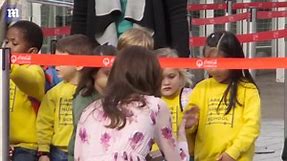 Duchess wears floral Kate Spade during London Eye visit