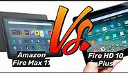 Comparison Amazon Fire Max 11 vs Amazon Fire HD 10 Plus