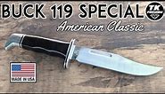 Buck 119 Special Fixed Blade Hunting Knife - American Classic