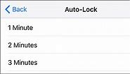 Change How Long Your iPhone Screen Stays On Before Auto-Locking