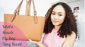 What's Inside My Bag: Tory Burch York Small Buckle Tote | Agnes Oryza