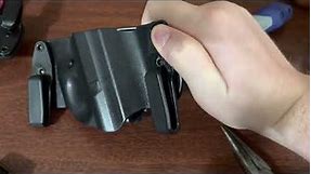 How to swap Canik TP9 sc elite holster from OWB to IWB