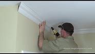How To Cut & Install Crown Moulding