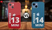 Comparison: iphone 13 mini vs iphone 14 mini || Apple