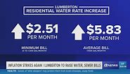 Lumberton MUD officials explain why residents will soon see increase in water, sewer fees due to inflation