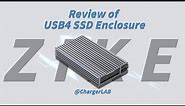 First And Fastest | Review of ZikeDrive USB4 SSD Enclosure