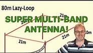 HAM RADIO: Loop Antenna 80 metres to 10 metres