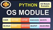 Python OS Module Tutorial #25