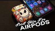 how to Apply Skin on Apple Airpods | Best Skin For Airpods
