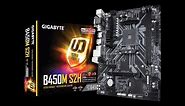 Gigabyte B450M S2H (rev. 1.0) Motherboard Unboxing and Overview