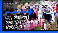 Van Der Poel's Seventh Consecutive Victory! 🙌 | UCI Cyclo-cross World Cup Highlights | Eurosport