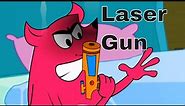 Laser Gun Ep - 40 - Pyaar Mohabbat Happy Lucky - Hindi Animated Cartoon Show - Zee Kids