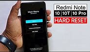 Redmi Note 10/10T/10 Pro Max : Hard Reset/Forgot Password/Factory Reset 🔓🔐