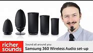 Samsung 360 Wireless Audio set-up | Richer Sounds