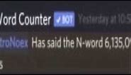 N-Word Counter meme