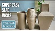 3 Easy Ways to Make a Slab Vase