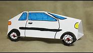 How to make a paper car