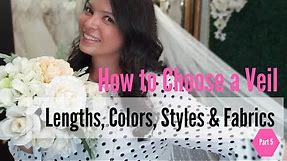 How to Choose a Wedding Veil? Color, Length, Style & Trims