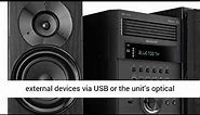 Sharp XL BH250 Sharp 5 Disc Micro Shelf Executive Speaker System with Bluetooth, USB Port for MP3 Pl