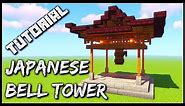 How To Build A Japanese Bell Tower | Minecraft Tutorial