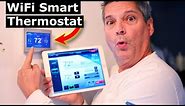 How to Install Honeywell Smart WiFi Thermostat RTH9585WF Wiring