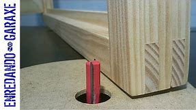 How to make a frame to install a window in a shed