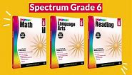 Spectrum Reading Comprehension Grade 6, Ages 11 to 12, 6th Grade Reading Comprehension Workbooks, Nonfiction and Fiction Passages, Analyzing Story Structure, and Critical Thinking Skills - 174 Pages: Spectrum: 9781483812199: Amazon.com: Books
