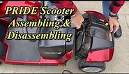 How to assemble and disassemble a PRIDE Victory 9/4 wheel Mobility Scooter
