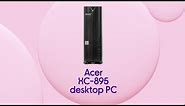 Acer Aspire XC-895 Desktop PC - Intel® Core™ i5, 1 TB HDD, Black - Product Overview
