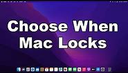 Choose When Your Mac Locks | Including Screen Saver & Sleep Settings | Quick & Easy Guide