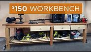 How to Build a 10ft Professional Workbench for under $150 | 34