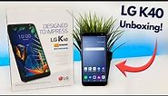 LG K40 - Unboxing and First Impressions!