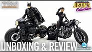 The Batman, Batcycle, Drifter Cycle & Bruce Wayne DC Multiverse McFarlane Toys Unboxing & Review