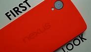 Google Nexus 5 Red Edition - First Look
