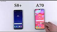 SAMSUNG A70 vs S8+ Speed Test after the Update