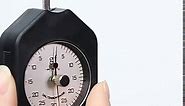 Mxzzand Tension Meter Dial Tension Gauge Gram Tension Meter Single Needle Switch Dynamometer 100g for Measuring Force