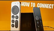 Apple TV 2021 Remote Connect - How to Pair Apple TV 2021 Remote