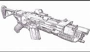 How To Draw Guns