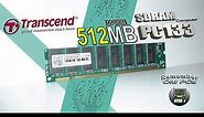 Transcend SDRAM Memory 512MB PC133 - Small Review