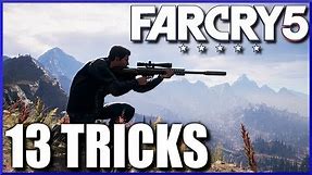 TOP 13 TRICKS for Beginning FAR CRY 5 - How to Play Like a Boss