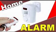 Wireless Motion Sensor Alarm With 2 Remote Controllers For Home