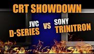 JVC D-Series vs Sony Trinitron CRT TV Review for Retro Gaming