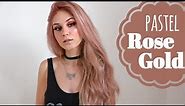 how to: ROSEGOLD HAIR COLOUR