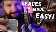The EASIEST Way to Paint Realistic Scale Model Figure Faces