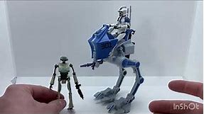 501st AT-RT with TX20 Tactical Droid Hasbro The Clone Wars 2013 Review