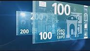 Unveiling of the New 100 and 200 Euro Banknotes