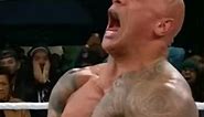 The Rocks Face says it all at WrestleMania #wwe #wrestlemania #lol #usa #shortvideob