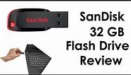 32GB SanDisk Pen Drive Review |SanDisk Cruzer Blade 32GB USB Flash Drive | USB 2.0 PenDrive Review