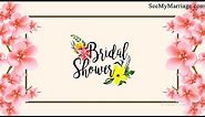Bridal Shower Invitation Video, Brides Party, Bride Wedding Shower, Bridalshower Invitation Template