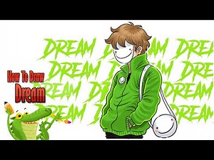 how to draw Dream Minecraft